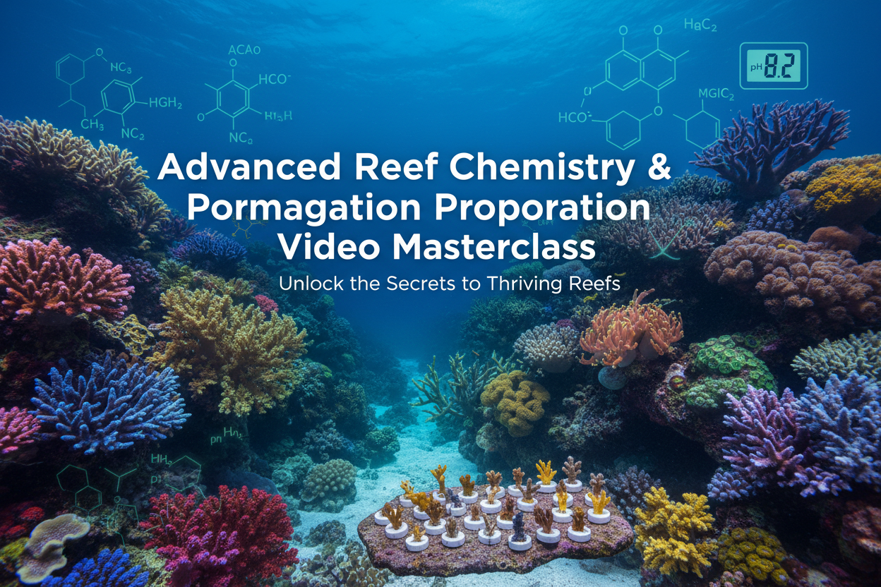 Advanced Reef Chemistry & Coral Propagation Video Masterclass