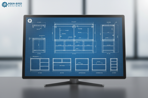 Custom Cabinetry & Stand Design: Structural Digital Templates