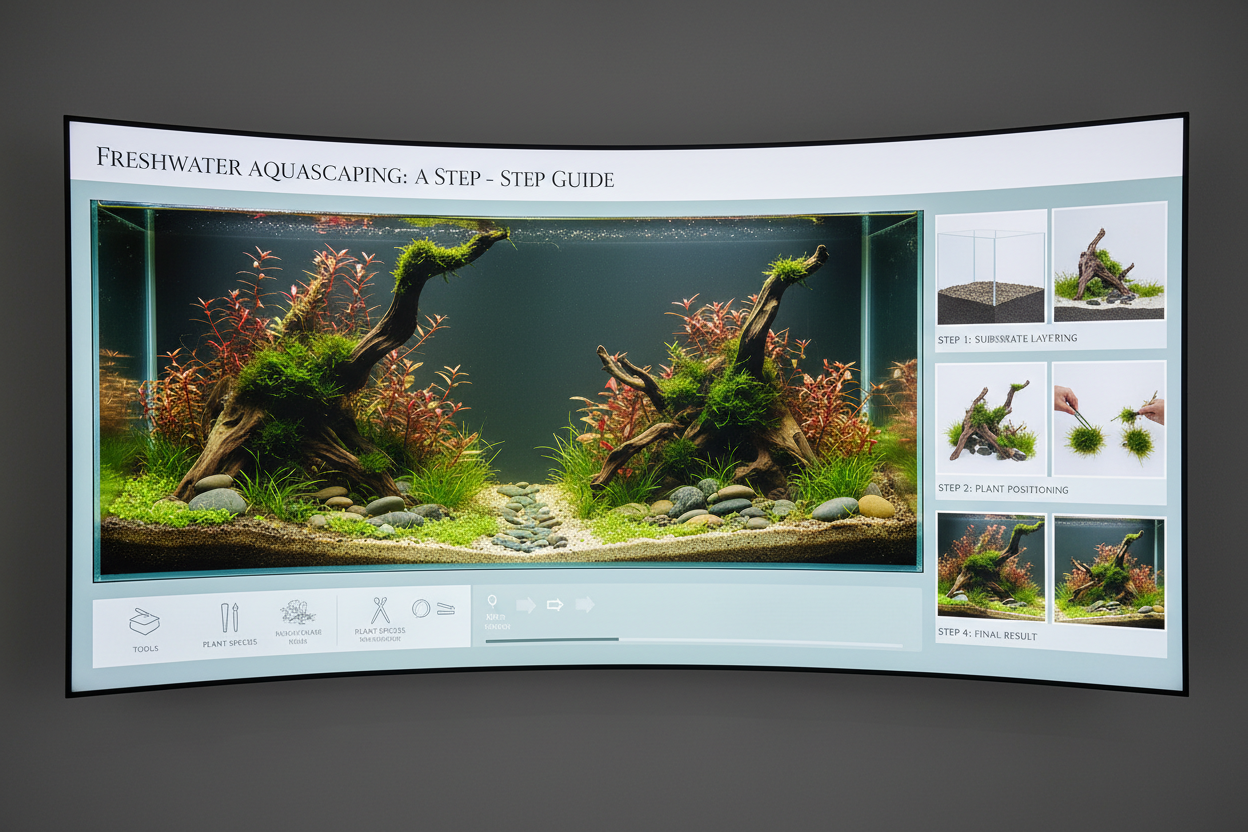 Freshwater Aquascaping: Digital Gallery & Step-by-Step Design Guide