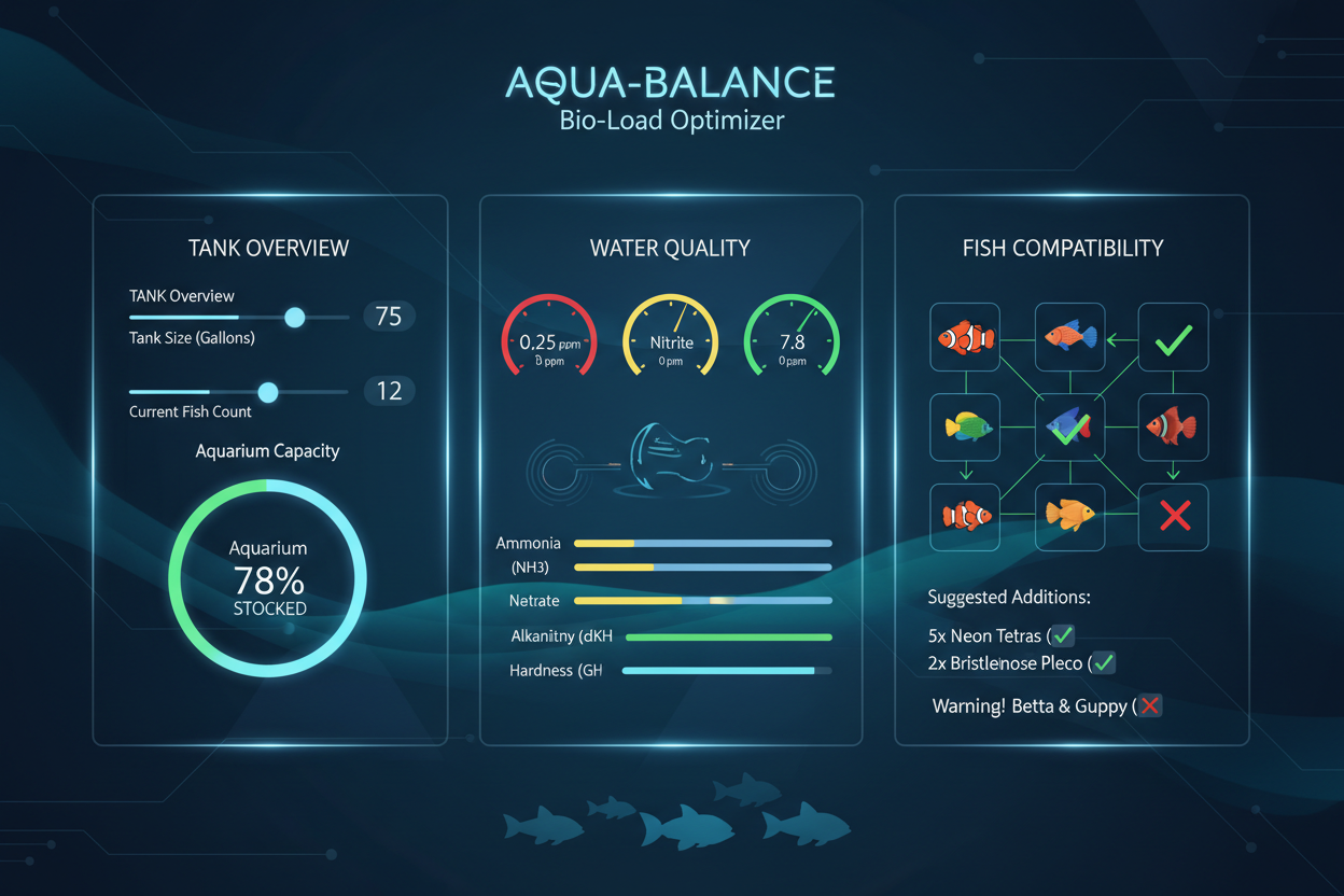 The Bio-Load Optimizer: Advanced Stocking & Compatibility Digital Tool
