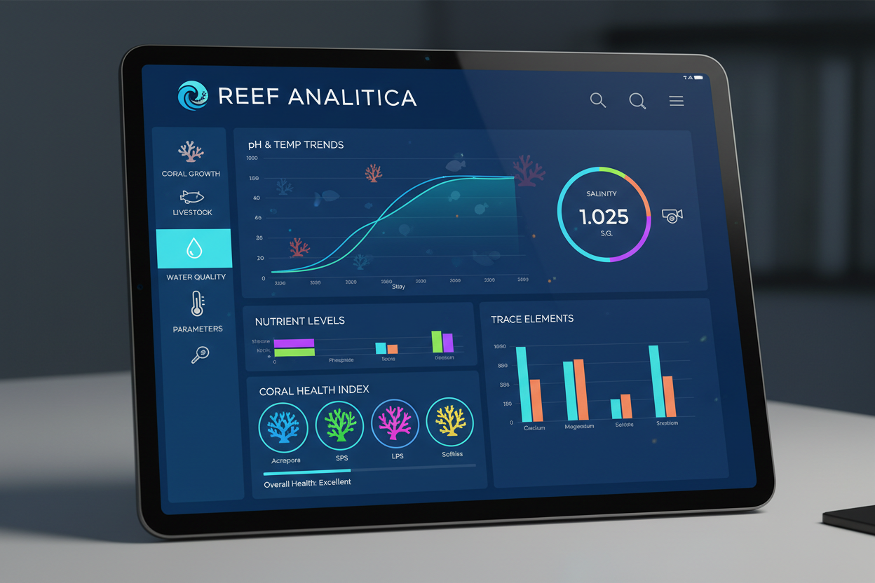 The Ultimate Reef Journal: Professional Digital Tracking System